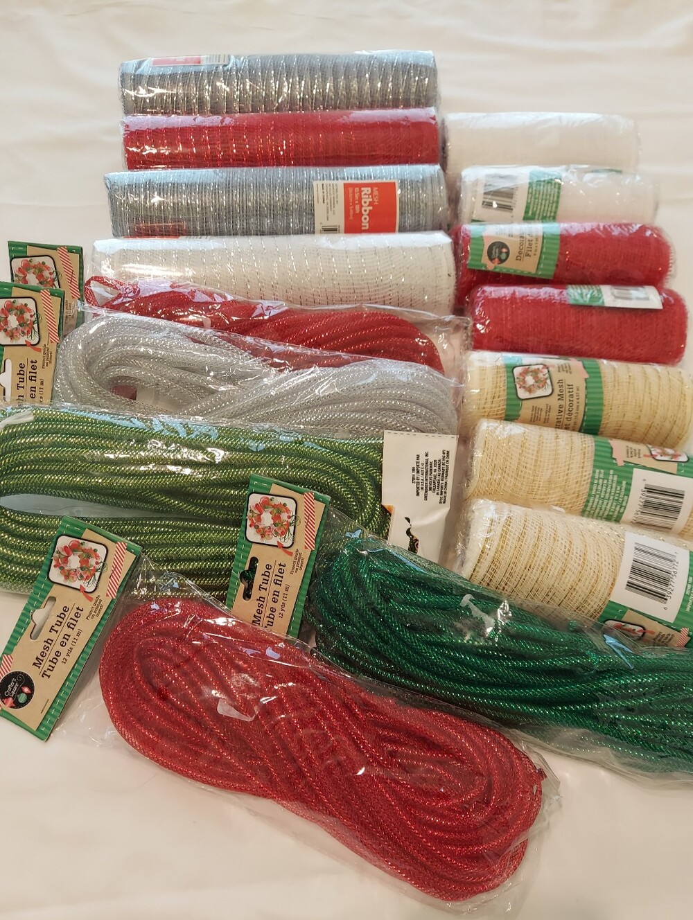 NWT Decorative Mesh & Mesh Tube Variety Collection Unopened Original Packaging - Picture 7 of 7